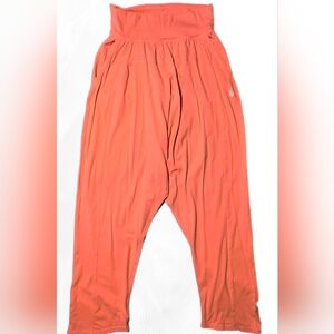 Free People Movement Neon Orange Harem Pants Size S